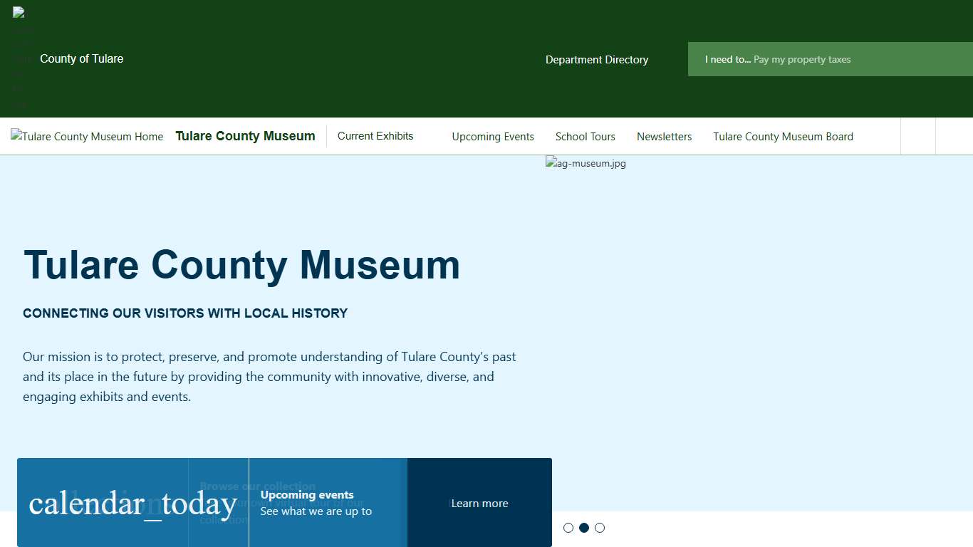 Tulare County Museum Tulare County Museum